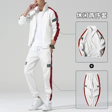 Новинка, мужской спортивный костюм Mports Muits на осень и весну, толстовка+ спортивные штаны, Мужская одежда, комплект из 2 предметов, спортивный костюм, спортивная одежда