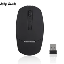 Jelly Comb, беспроводная мышь, 2,4 г, USB, нано приемник, мышь для ноутбука, ноутбука, ПК, планшета, для дома, офиса, портативная тонкая мышь, подсветка