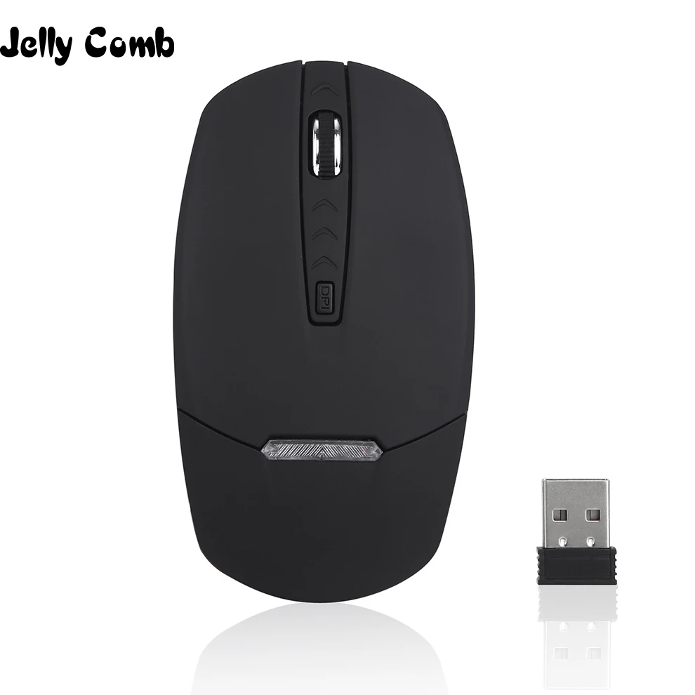 Laptop Computer Notebook with Nano Receiver White Large Small 2.4G Ergonomic Portable USB Wireless Mouse for PC