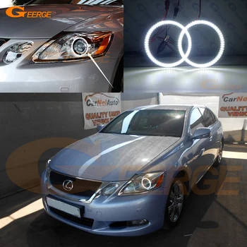 

For LEXUS GS300 GS350 GS430 GS450 GS460 450h 2006-2011 Excellent smd led Angel Eyes kit Ultra bright DRL