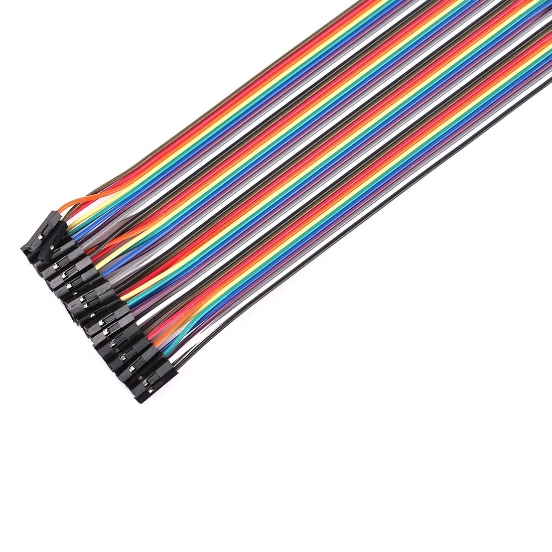 40 шт 10 см Женский Dupont провод перемычка для Arduino/Макет/Raspberry Pi-красочный
