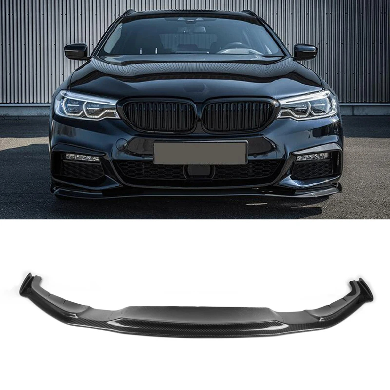 Ham Style Mtech Sport Bumper Carbon Fiber Front Lip Fit For Bmw 5