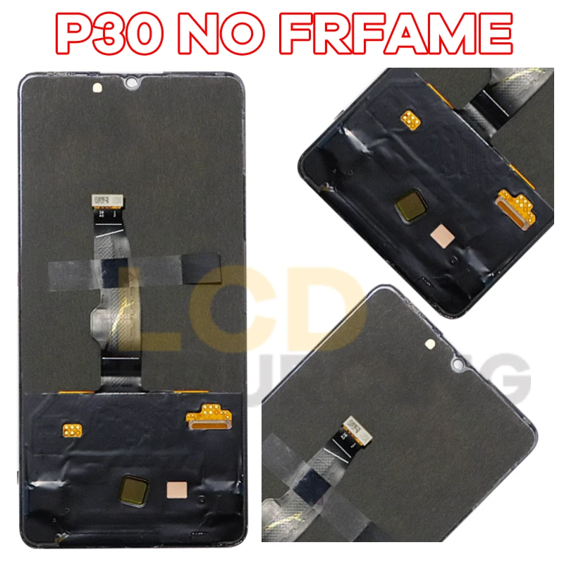 Original LCD For Huawei P30 LCD Display ELE-L29 AL00 Touch Screen Digitizer Assembly For Huawei P30 pro LCD VOG-L29 L09 Replace