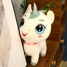 

Cute standing unicorn plush toy doll bed sleeping ragdoll pillow pony doll