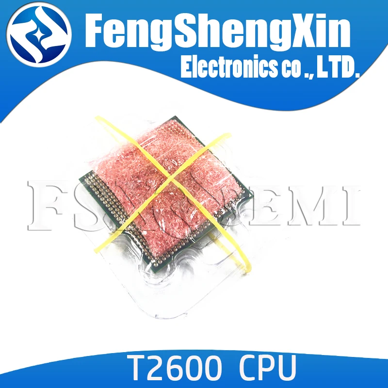 CPU laptop Core 2 Duo T2600 CPU 2M Cache/2.16GHz/667/Dual-Core Socket 479Laptop processor for GM45/PM45 afbeelding