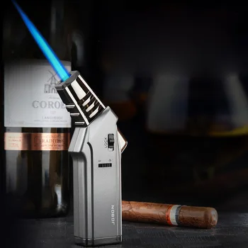 

Kitchen BBQ Butane Turbo Lighter Gas Lighter Metal Lighters Smoking Accessories Firepow Cigarettes Lighters Gadgets For Men