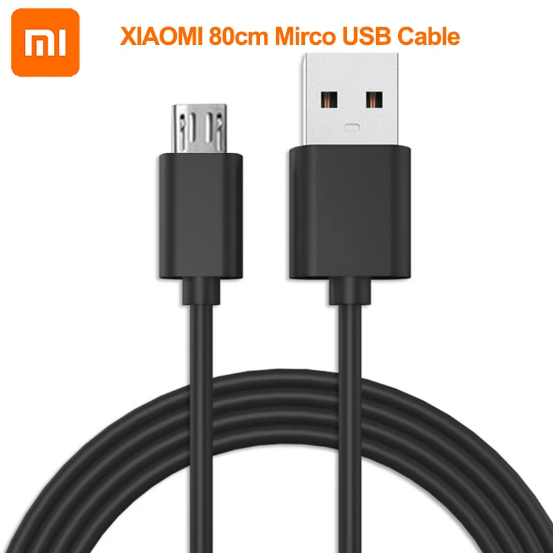 Оригинальное зарядное устройство XIAOMI Micro USB для быстрой зарядки и передачи данных