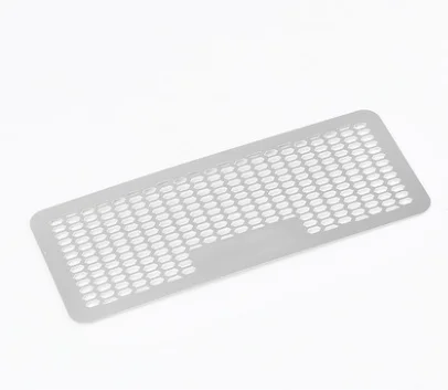 For Lexus ES insect net decoration cover eight generation engine engine air intake protection cover - Color Name: Silver no logo