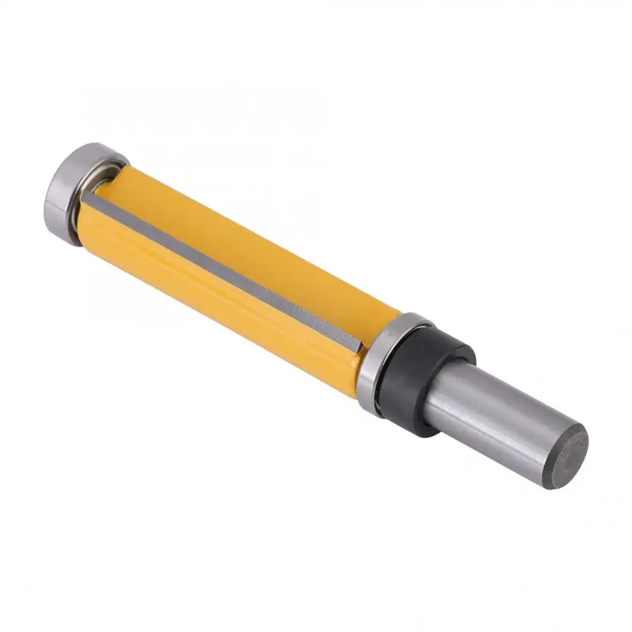 milling cutter woodwork 1/2" Shank Straight Router Bit Woodworking Flush Trim Router Bit Tool 2-1/2"L x 3/4''Dia with Long