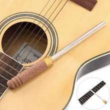 

Guitar Fret File Guitar Fret Dressing Metal File with 3 Size Edges Wooden Handle Guitar Repair Tool Luthier Tool Accessories