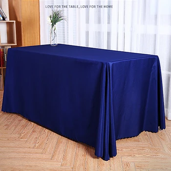 

solid color rectangle Hotel business meeting Tablecloth Waterproof Oilproof kitchen dining Table colth Cover Mat washable