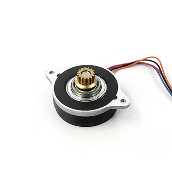 

High Precision Monitoring Stepping Motor 0.9 Degree 2-Phase 4-Wire Micro 36MM Stepper Motor With 16T Copper Gear