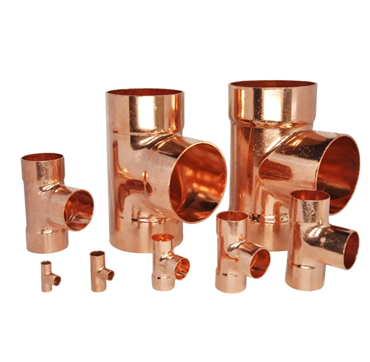 Adaptador De Cobre Para Trampa De Alimentación - ID 16-54mm, Para Sistemas De Aire Acondicionado Y Refrigeración
