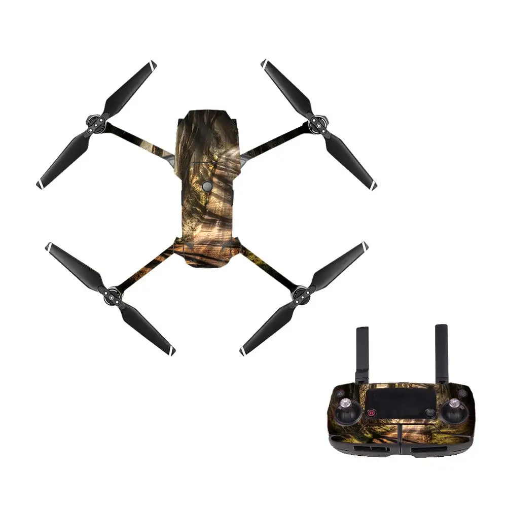 Scenery Style 5 Decal Skin Sticker For DJI Mavic Pro Drone + Remote Controller + 3 Batteries Protection Film Cover