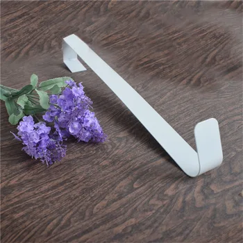 

2PCS/Set Christmas Garland Hook Door Hanging Hook Festival Ornaments Portable Metal Flower Wreath Hanger Home Storage Organizer