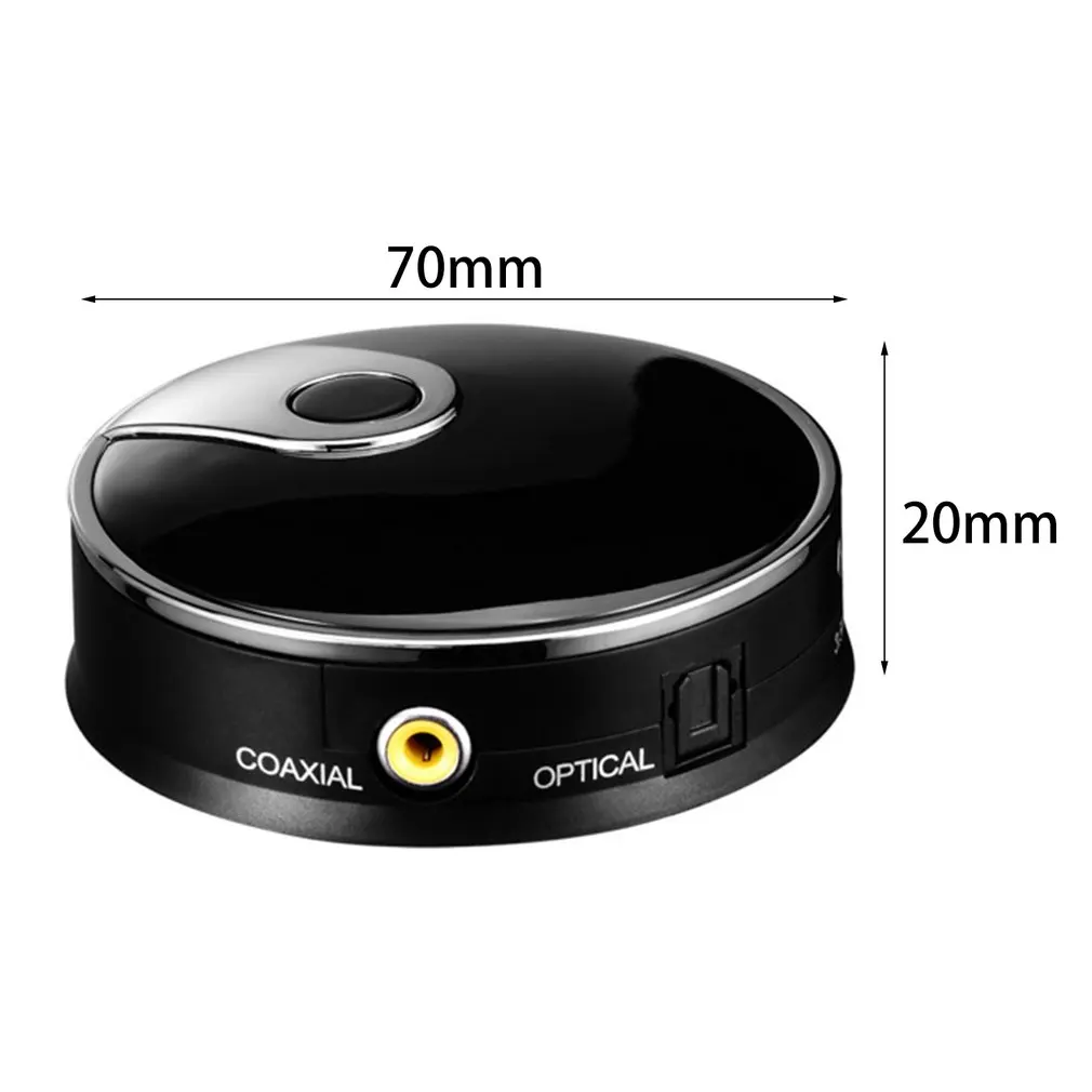 Wireless 4.0 Audio Smart Music Transmitter 3.5mm Stereo HiFi Adapter Optical Fiber Transmission Play And Plug