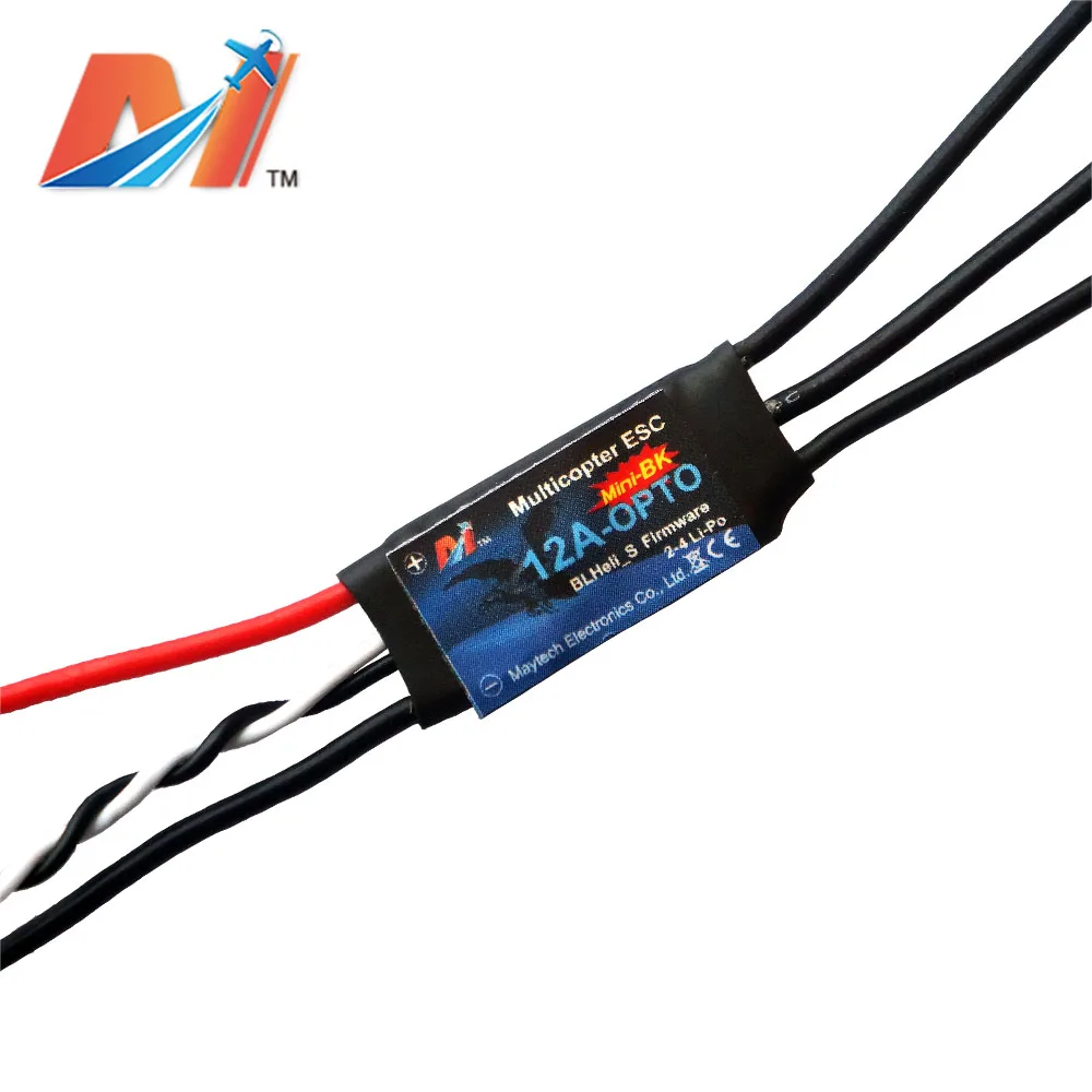 Maytech opto esc blheli s esc 12A 4S 250 Квадрокоптер esc для автодрона