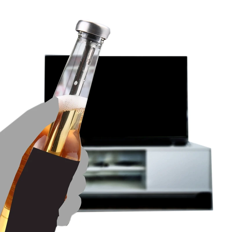 2Pcs/Set Stainless Steel Beer Chiller Stick Beer Cooler Wiskey Wine Cooler Cooling Rods Bar Ice Stick Barware Kitchen Tools