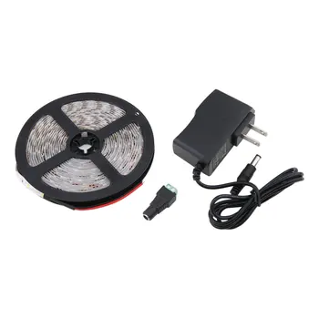 

5 Meter 300 LED Waterproof 3528 White/Warm White Light Strip DC12V Flexible Lamp Home Party Decoration US Plug Accessory
