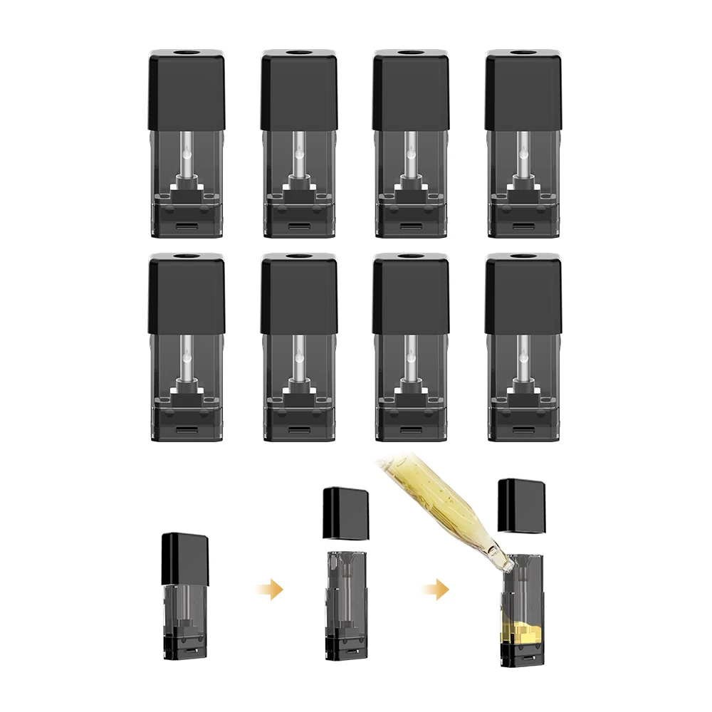 8 шт./упак. VOOPOO Drag Nano Pod 1 мл картридж 1.8ohm Vape с верхним наполнением E Замена