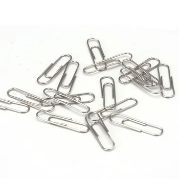 

1000pcs Clothes pin Universal nickel-plated paper clips Staple needle Ticket Holder Office supplies clothing brooch