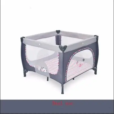 pink bear Портативная Складная игровая кровать на заказ детская BB кровать - Цвет: pink bear