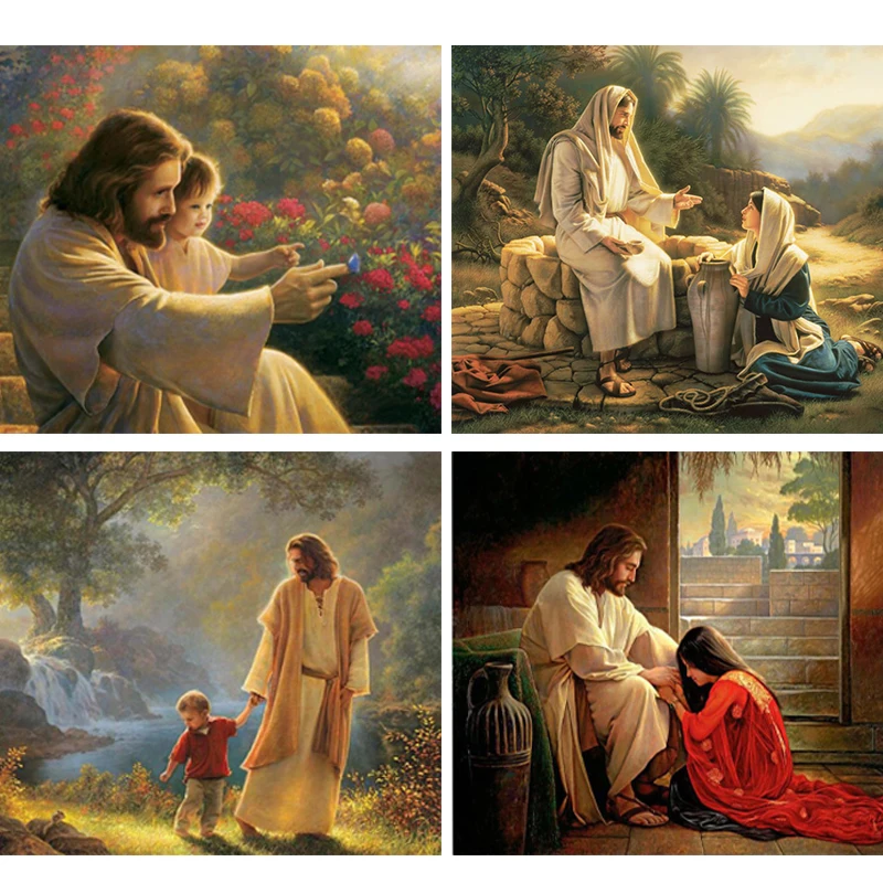 diamond-embroidery-5d-painting-Jesus-and-kids-embroidery-cross-stitch-kit-religion-Christian-full-diamond-mosaic