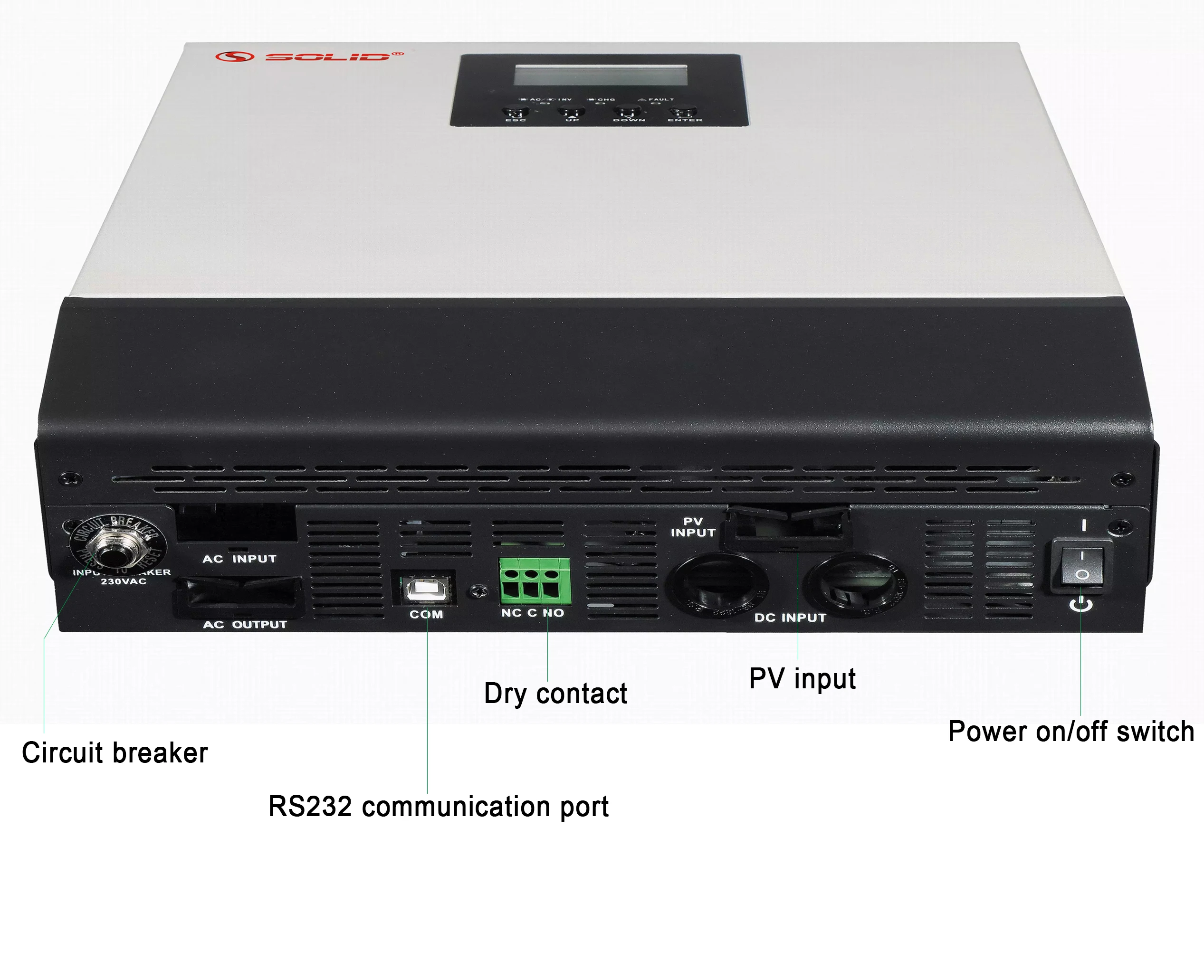 SOLID 800W 1000VA 1000w 1000 watt 1 kva 1200 watt 1kw 1 kw off grid hybrid solar inverter price with MPPT charge controller