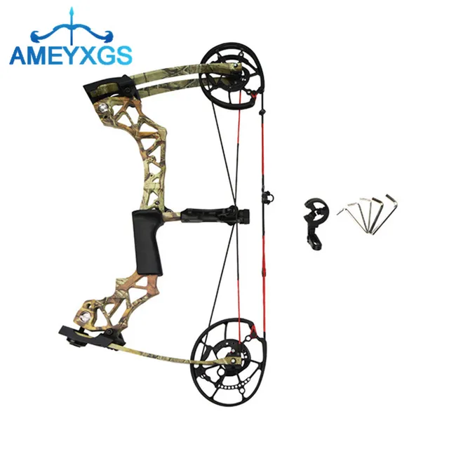 US $315.00 Compound Dual Catapult Steel Ball Archery Bowfishing Adult Adjustable 60lbs Dual