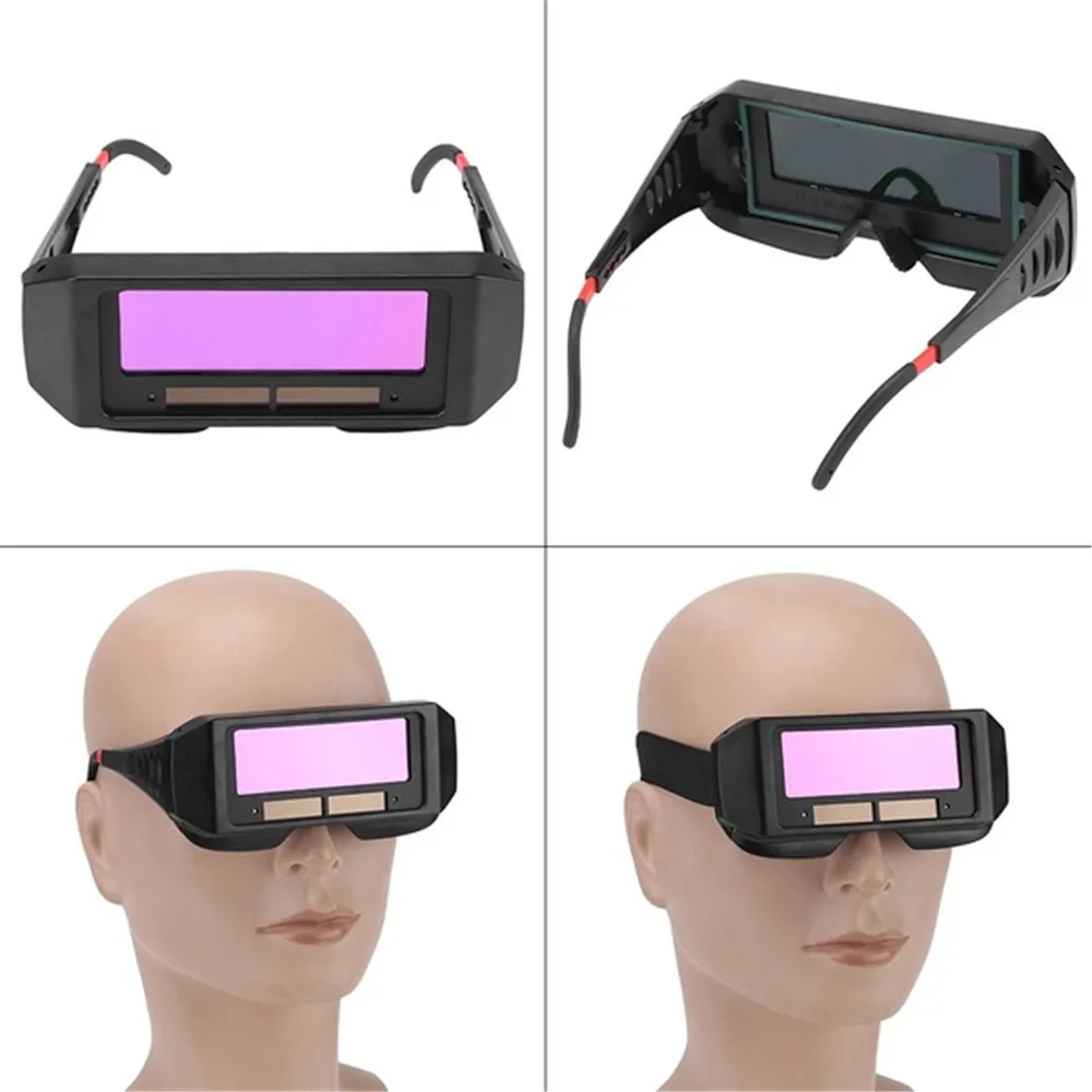 Solar Auto Darkening Welding Helmet Eyes Protector Welder Cap Goggles Machine Cutter Soldering Mask Filter Lens Tools