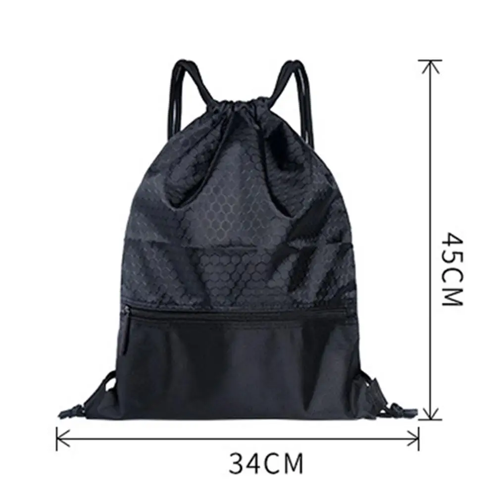 Портативный рюкзак на шнурке для мужчин и женщин вместительные дорожные сумки