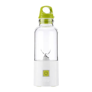 

Waterproof Fruit Juicer Rechargeable Mini Juicer Electric Portable Fruits and Vegetables Stir Juice Squeezer Juice Cup Green