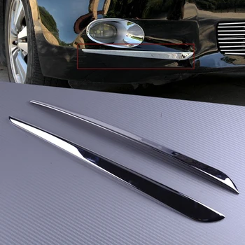 

DWCX 2Pcs ABS Chrome Car Front Fog Light Lamp Eyebrow Eyelid Cover Trim Mouldong Fit for Honda Accord MK8 Sedan 2008 2009 2010