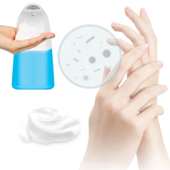 

Touchless Intelligent Automatic Liquid Soap Dispenser Induction Foaming Hand Washing Device for Kitchen Bathroom (Without Liquid