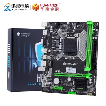 

HUANANZHI H61 PRO M-ATX Desktop Motherboard H61 LGA 1155 Support i3 i5 DDR3 1333/1600MHz 16GB SATA2.0 USB2.0 PCI-E VGA HDMI