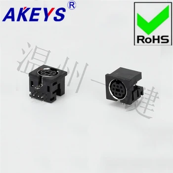

10 PCS MDC-7-01 square keyboard plug DIN socket S terminal 8 feet 7 pins 7 cores socket mother