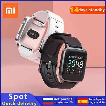

Xiaomi Haylou Smart Watch Bluetooth Men's and Women's Sports Pedometer Weather Heart Rate Sleep Monitoring Bracelet LS01