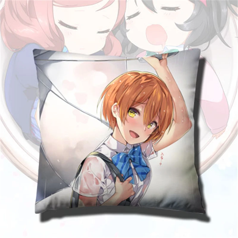 J Мультфильм LoveLive! школьный идол Проект Аниме минами Котори двухсторонний узор Подушка для друга Подушка Наволочка на подарок и внутренний - Цвет: J