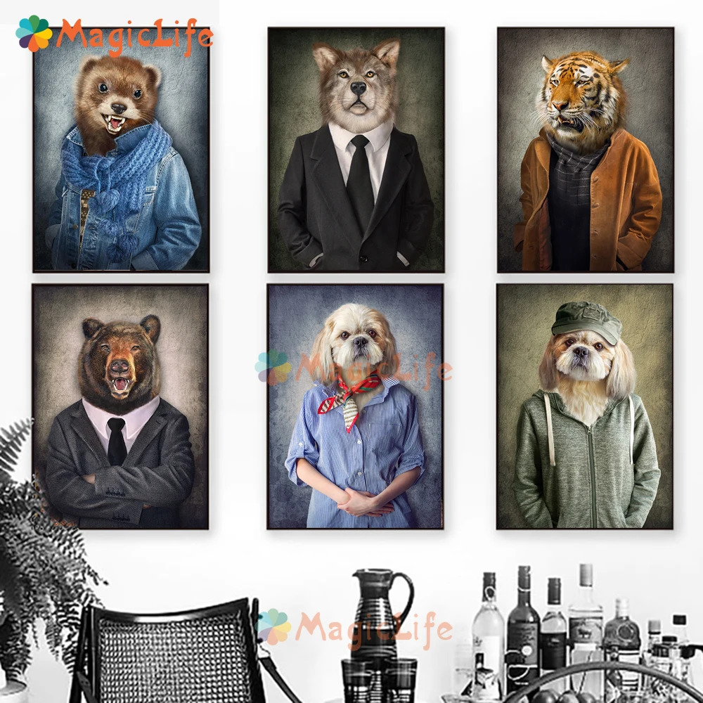 Humans With Animal Heads