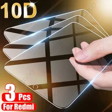 3 uds la cubierta de vidrio templado para Xiaomi Redmi Nota 9 8 7 5 6 9S Pro Protector de pantalla máx para Redmi 8A 8 7 7A 9 9A 8T de vidrio