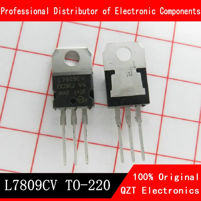 10PCS L7809CV L7809 TO220 7809 LM7809 MC7809 TO-220 new and original IC Chipset 100pcs lm317t l7805cv l7806cv l7808cv l7809cv l7810cv l7812cv l7815cv l7818cv l7824cv to220