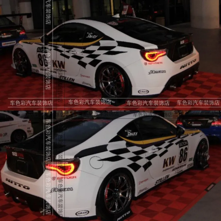 Автомобильные наклейки для Subaru BRZ внешний вид тела модифицированные наклейки для Toyota 86 индивидуальные спортивные декоративные автомобильные наклейки