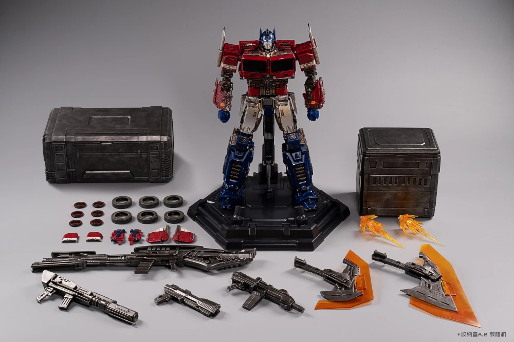 Figura de Ação Edição de Luxo Toem Estoque Totoyworld Optimus 3rd Party Robô Transformação Brinquedo Filme Modelo Pvc Tw-f09 op 4 Transformador/transformador Robô