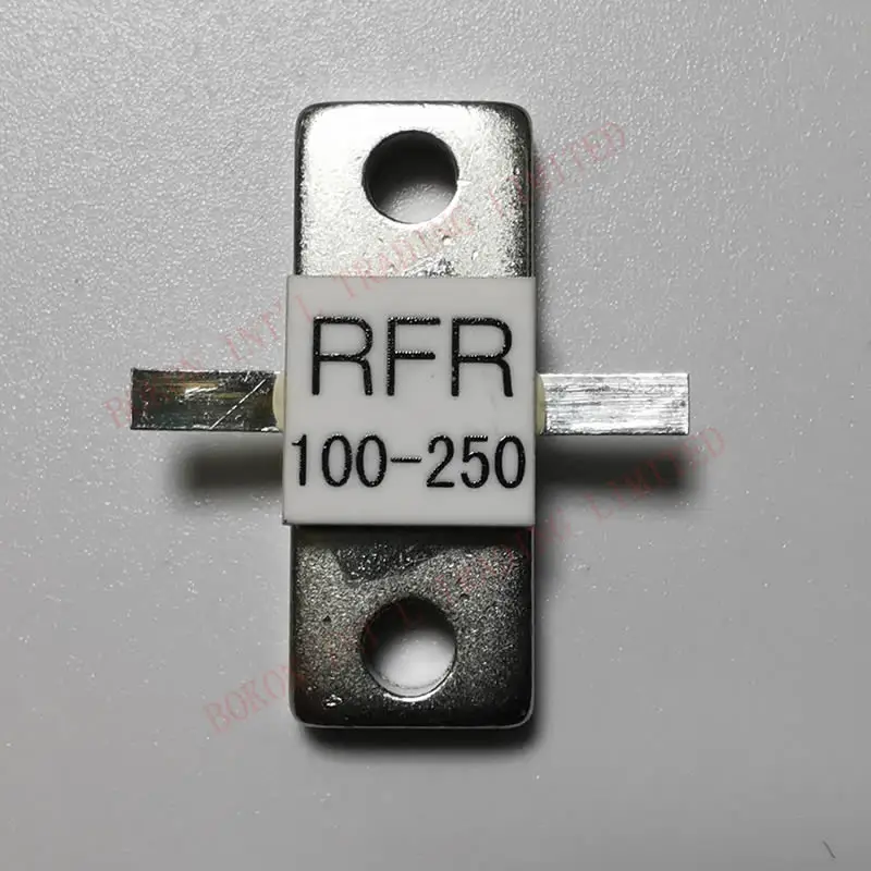 250watts 100ohms RESISTOR Flange MOUNT 250 WATT 100 OHMS Beryllium Oxide RFR 100-250