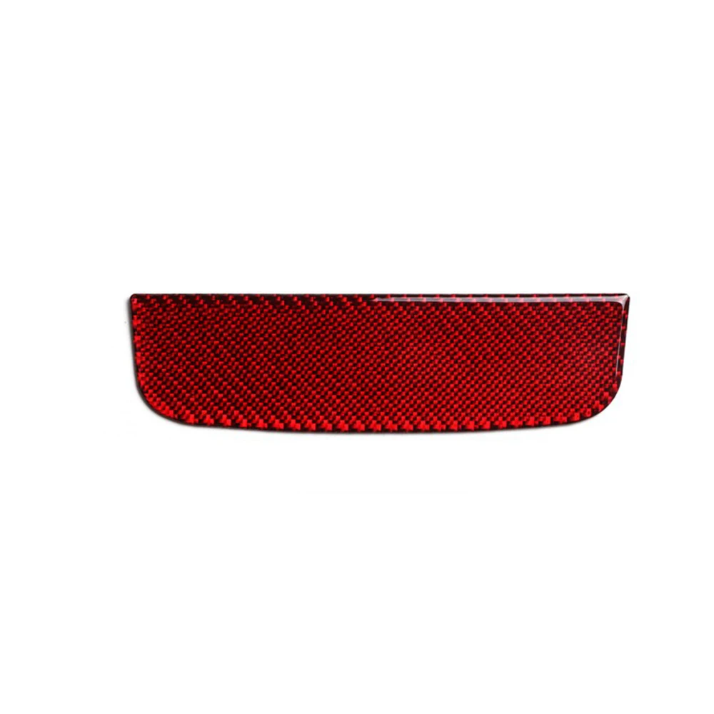 Для Ford Mustang- красный карбоновый внутренний ящик для хранения коврик накладка