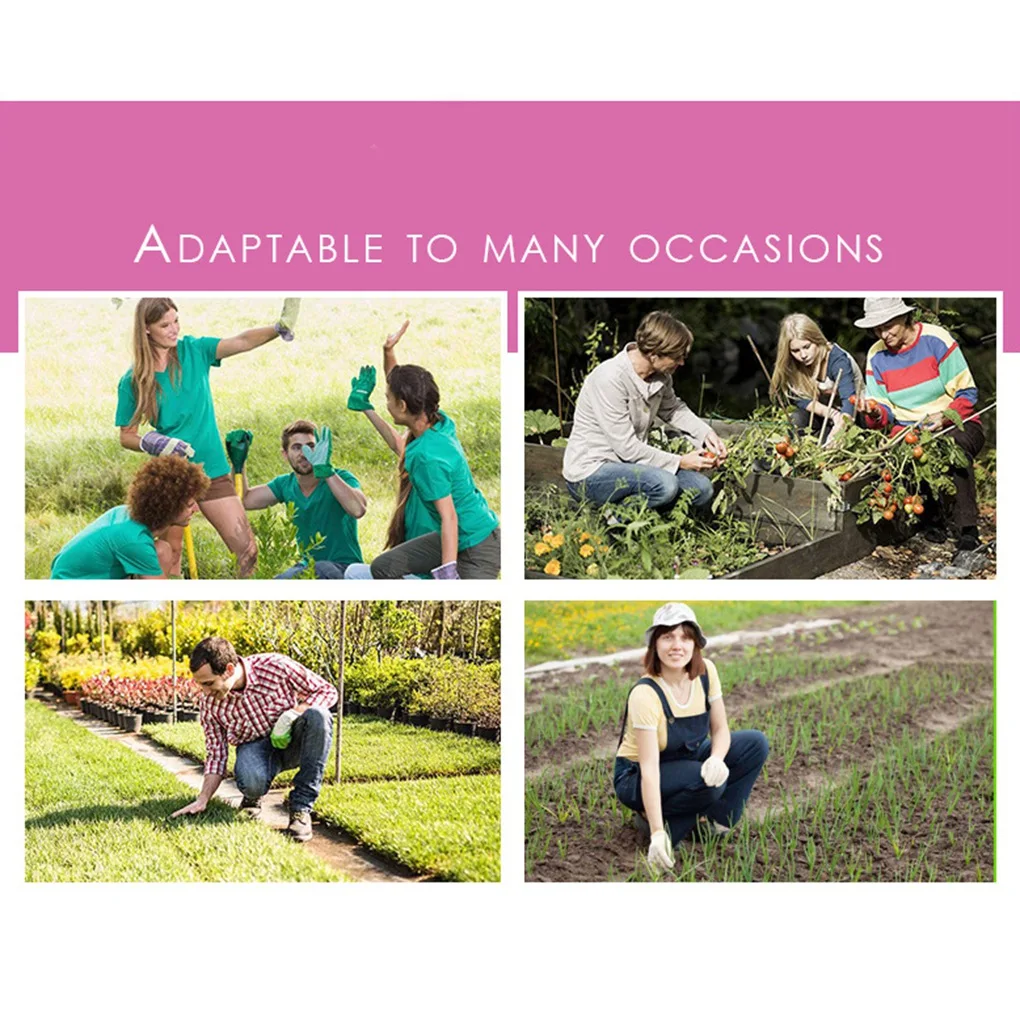 Durable Long Rose Pruning Garden Gloves Puncture Resistant Work Yard Glove Hands Protector Waterproof Trimming Gardening Glove
