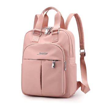

2020 New Women's backpack Female travel backpacks For Teenage Shoulder bags Waterproof Nylon Daypacks Handle Rucksacks Mochilas