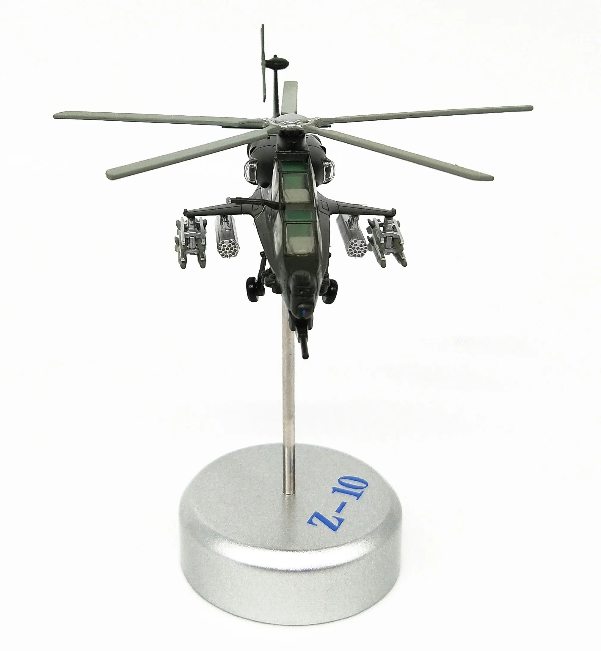 1:100 Китай модель WZ-10 военный вертолет сплава моделирования Коллекционная модель