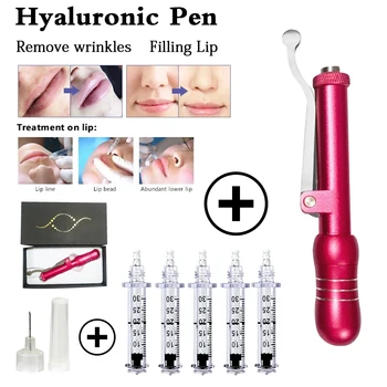 

0.3ml High Pressure Hyaluronic Acid Pen High density metal For Anti Wrinkle Lifting Lip hyaluron gun atomizer hyaluronic pen
