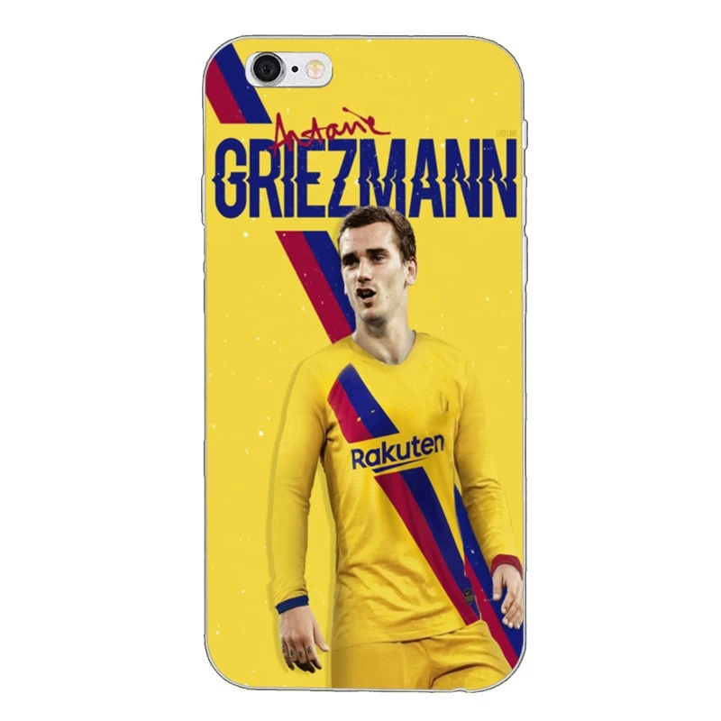 Чехол для футболиста Antoine Griezmann для iPhone XR X XS Max 8 7 6s 6 plus samsung Galaxy Note S6 S7 edge S8 S9 S10 Plus lite - Цвет: Griezmann-B-05